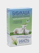 Бибикаша Бибиколь на козьем молоке рисовая с пребиотиками 4м+ 200 гр