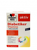 DOPPELGERS AKTIV VITAMINI PRI DIABETE tabletkalari N30