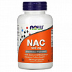 NOW Foods, NAC (N-ацетилцистеин), 600 мг, 100 растительных капсул:uz:NOW Foods, NAC (N-Asetilsistein), 600 mg, 100 Veg Kapsül