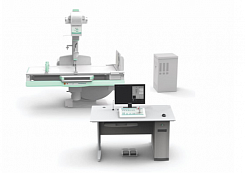 Цифровая рентгеновская система с поддержкой рентгеноскопии, 56квт pld5600b