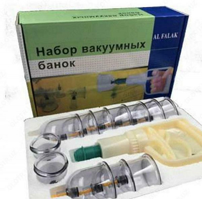 Набор вакуумных банок Al-Falak:uz:Al-Falak vakuumli hijama to'plam