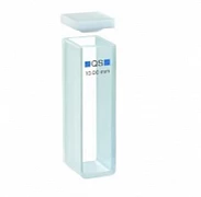 Кювета (кварцевая) Macro cell 100-QS PL 10 мм с ПТФЭ крышкой