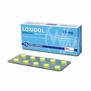 LOKSIDOL tabletkalari 15mg N10