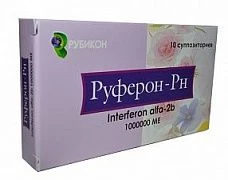 РУФЕРОН РН суппозитории 250000ме N10