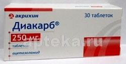 ДИАКАРБ 0,25 таблетки N30