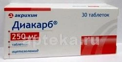 ДИАКАРБ 0,25 таблетки N30