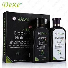 Мужской Шампунь от седых волос DEXE BLACK HAIR SHAMPOO