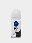 Дезодорант роликовый Nivea Черное и белое, невидимый, clear, 50 мл