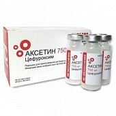 AKSETIN poroshok 750mg N1