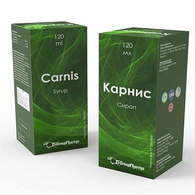 Карнис сироп для детей 120 мл : общая информация и описание, свойства ...