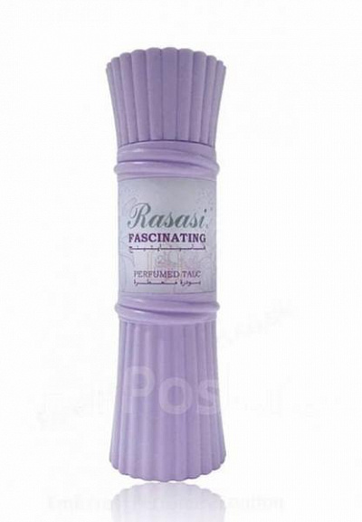 Парфюмированный тальк для тела Rasasi Perfumes 500 г.:uz:Rasasi Perfumes tanasi uchun parfyum talk