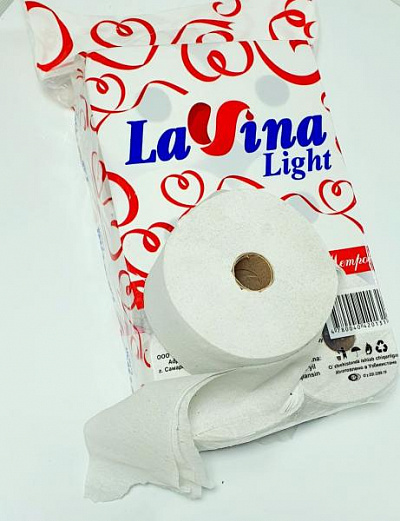 Туалетная бумага Lavina Light:uz:Туалетная бумага Lavina Light