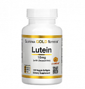Lutein va zeaksantin Kaliforniya oltin oziqlanishi, 10 mg, 120 sabzavotli kapsulalar