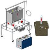 Стенд высоковольтный испытательный DTE-50-4D