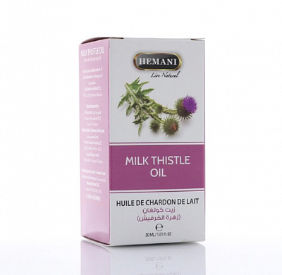 Hemani Milk Thistle Oil — натуральная поддержка печени и иммунитета:uz:Hemani Milk Thistle yog‘i – jigarni tozalash va organizmni mustahkamlash uchun
