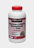 Цитрат кальция, магнезия и цинк Комплекс витаминов:uz:Kaltsiy sitrat, magnesiya va sink vitamin kompleksi