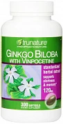 Бад для мозга и памяти Ginkgo Biloba Trunature (300 капсул)
