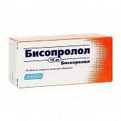 BISOPROLOL 0,01 tabletkalari N30
