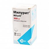 MILURIT tabletkalari 300mg N30