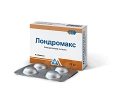 ЛОНДРОМАКС таблетки 70мг N4