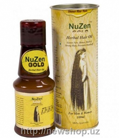 Присутствуют водяные знаки на фото Nuzen Gold для роста волос