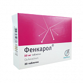 FENKAROL tabletkalari 50mg N30