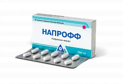 NAPROFF tabletkalari 550mg N10
