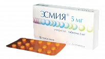 ESMIYA tabletkalari 5mg N28