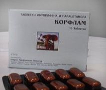 КОРФЛАМ таблетки N10