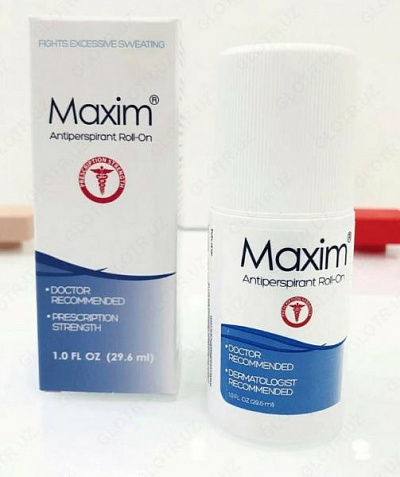 Роликовый антиперспирант Maxim (Максим):uz:Antiperspirant Maxim