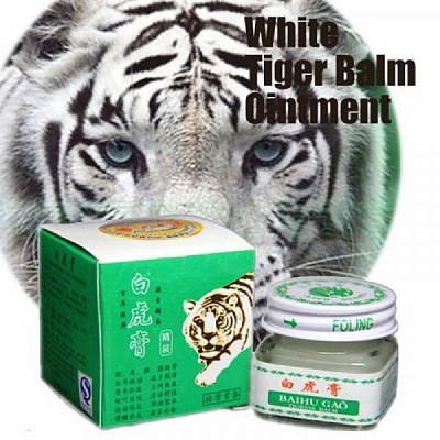 Крем "Тигровый бальзам" (Tiger Balm White):uz:Tiger balzam kremi (OQ YOLBARS YOG'i)