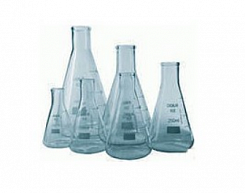 Колба кн 3-1000-34,22 (Эрленмейера) тс:uz:Flask kn 3-1000-34.22 (erlenmeyer) ts