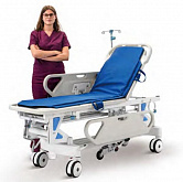 Кровать и Тележки(SAIKANG) SKM-F Тележка для транспортировки пациентов - ручная Тележка пациента 