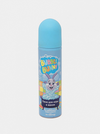 Детская пена для игры в ванне Bubble Bunny, голубая, 80 мл