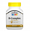 21st Century, комплекс витаминов группы B с витамином C, 100 таблеток:uz:21-asr, vitamin C bilan B kompleksi, 100 tabletka