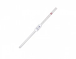 Пипетка волюметрическая 3 мл, класс "А", боросиликатное стекло:uz:3 ml volumetrik pipetka, " a " sinf, borosilikat shisha