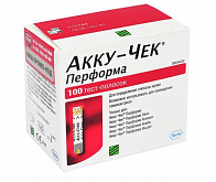 Тест-полоски "Accu-Chek Performa"  №50:uz:"Accu-Chek Performa" test tasmalari №50