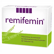 REMIFEMIN tabletkalari 2,5mg N60