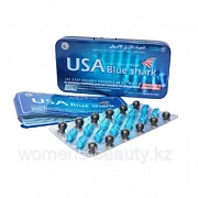 Blue Shark USA erektil kasalliklarni tuzatish uchun dori