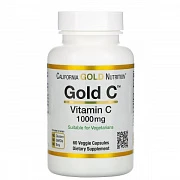 California Gold Nutrition, Oltin C, Vitamin C, 1000 mg, 60 Veg Kapsül