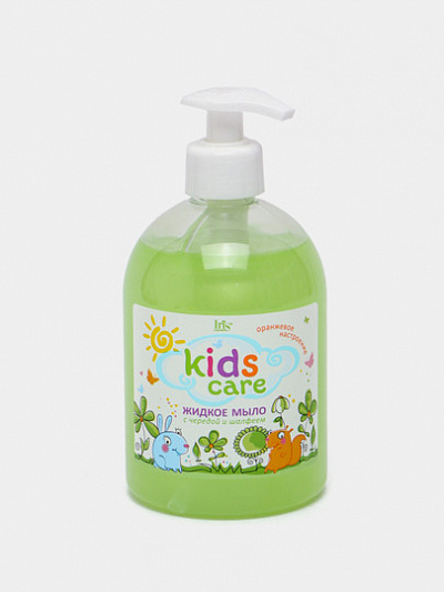 Детское жидкое мыло с чередой и шалфеем Iris Cosmetic Kids Care, 500 мл