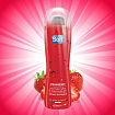 Гель для массажа Soft Strawberry:uz:Intim moylash va massaj jeli Soft Strawberry