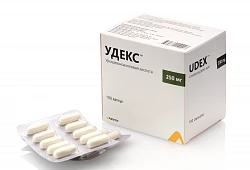 УДЕКС капсулы 250мг N100