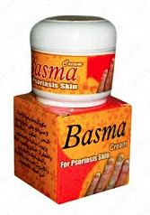Лечебный крем от псориаза "Basma":uz:Basma kremi psoriatik toshmalarning namlanishiga yordam beradi