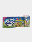 Платки для носа ZEWA Deluxe Kids Детские 3сл 10 шт 32 в коробке