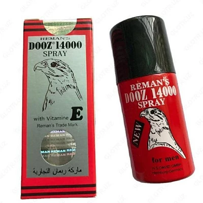Spray prolongatori 14000 DOOZ REMAN'S Спрей пролонгатор 14000 DOOZ REMAN'S:uz:Spray prolongatori 14000 DOOZ REMAN'S