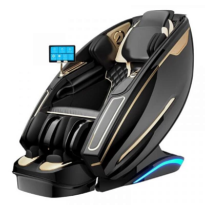 Массажное кресло QUART Black/Gold Массажное кресло QUART Black/Gold