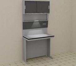 Стол лабораторный 1200*700*2100 мм:uz:Laboratoriya stoli 1200*700*2100 mm
