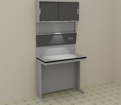 Стол лабораторный 1200*700*2100 мм:uz:Laboratoriya stoli 1200*700*2100 mm