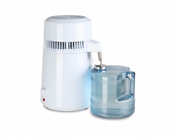 Дистиллятор воды мощностью в 1 литр в час 220 Вт:uz:220 Vt quvvatga ega soatiga 1 litr suv distillash moslamasi